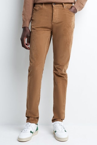 Vaquero slim fit - Marrón