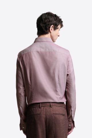 Camisa slim - Bordô