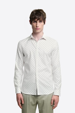 Camisa slim - Branco