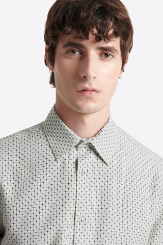 Camisa slim - Branco