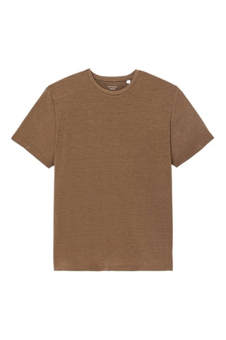 T-shirt slim - Castanho