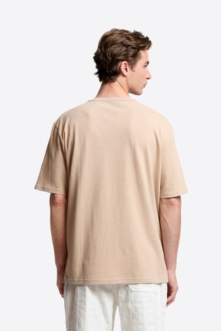 T-shirt regular - Bege