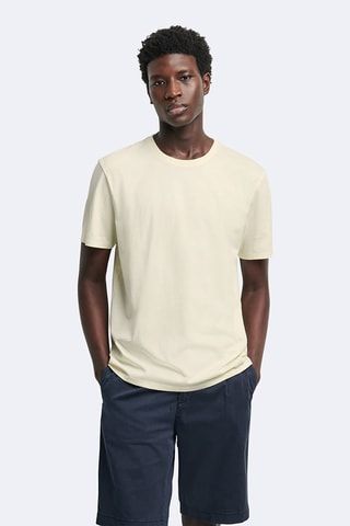 T-shirt slim - Baunilha