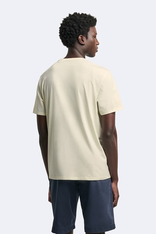 T-shirt slim - Baunilha