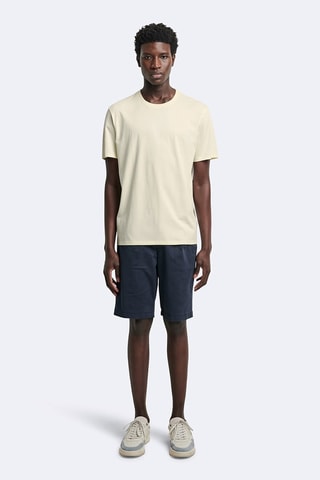 T-shirt slim - Baunilha