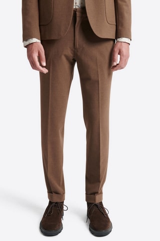 Pantalón de traje - Marrón