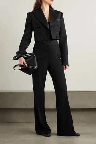 Wollen Blazer - Zwart