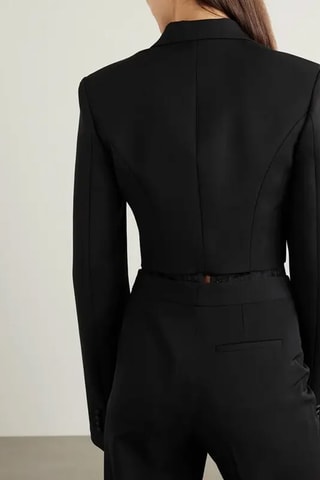 Wollen Blazer - Zwart