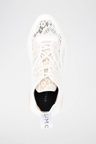 Platform Sneakers - Wit en beige