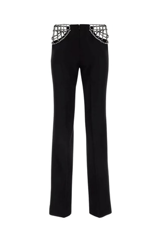 Wollen Broek - Zwart - Zwart
