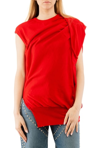 Wollen Top - Rood