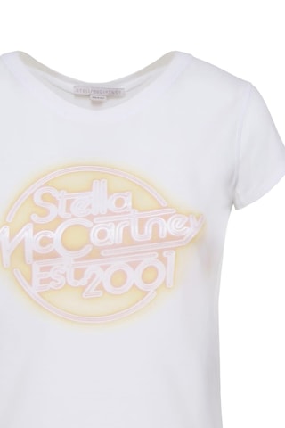 T-shirt - Wit en geel