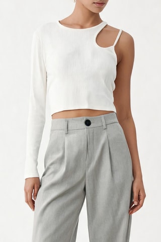 Crop top - Bianco