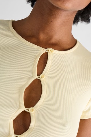 Top - Giallo chiaro