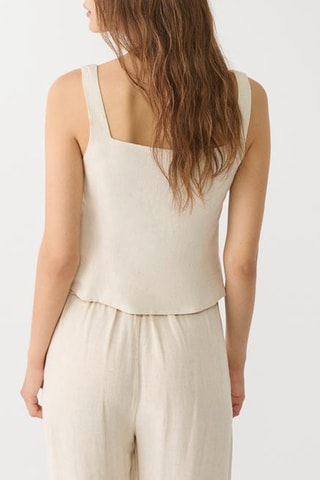 Top - Beige melange