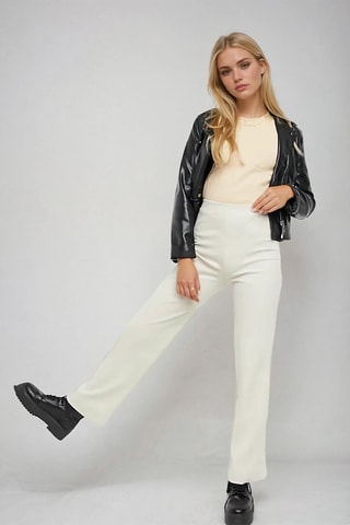 Pantalón - Beige - Monki