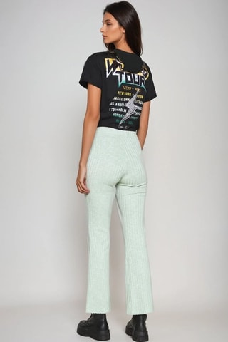 Pantalón - Verde agua - Monki
