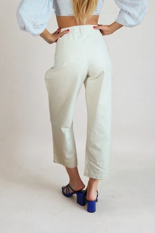 Pantalón de tiro alto - Beige - Monki