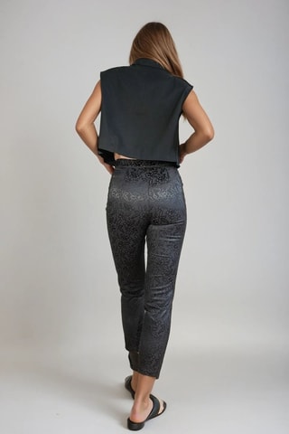 Pantalón 7/8 - Negro - Monki