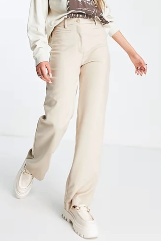 Pantalón - Beige - Monki