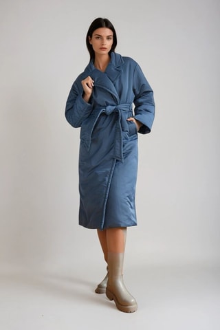 Abrigo - Azul - Monki