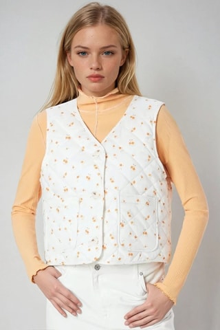 Chaleco - Blanco - Monki