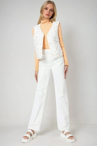 Chaleco - Blanco - Monki