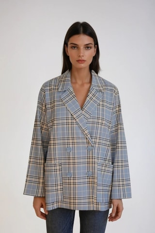 Chaqueta - Azul claro - Monki