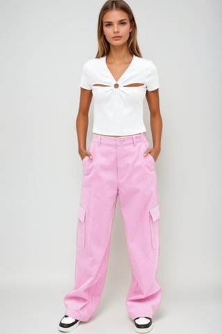 Top - Wit - Monki