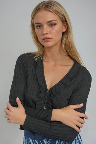 Top - Negro - Monki