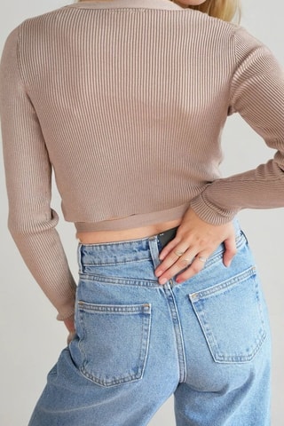 Top - Beige - Monki