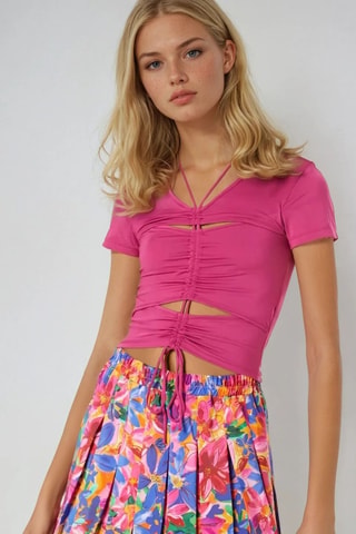 Crop Top - Paars - Monki