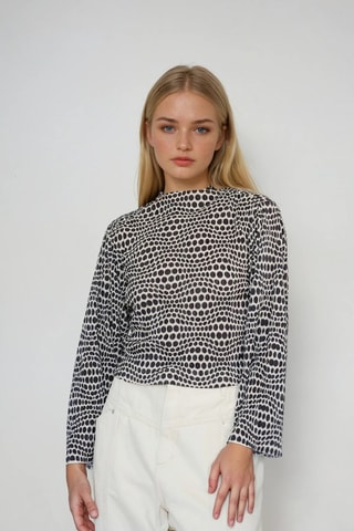 Top - Zwart - Monki