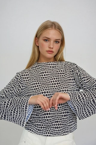 Top - Zwart - Monki