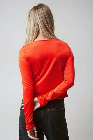 Crop Top - Rood - Weekday