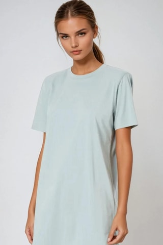 Vestido camiseta - Verde - Weekday