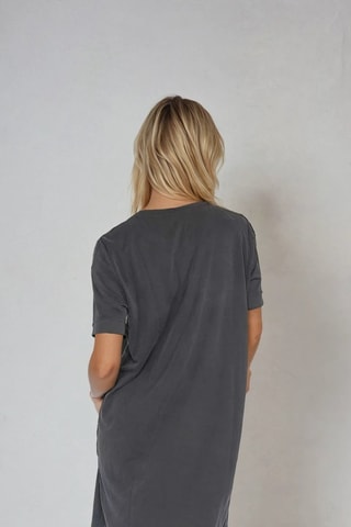 Vestido camiseta - Gris - Monki
