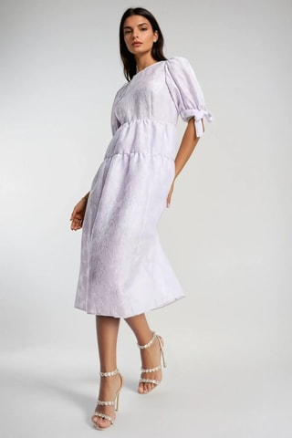 Vestido midi - Lila - Monki