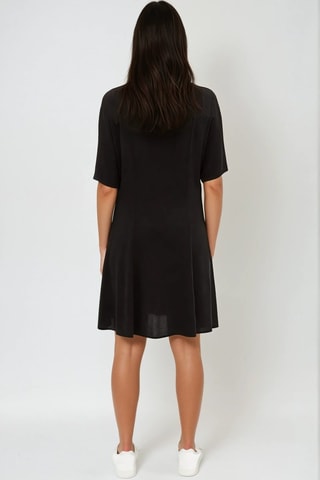 Vestido camisero - Negro - Monki