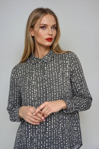 Camisa - Negro y blanco - Monki