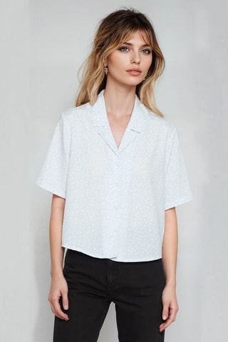 Camisa - Azul claro - Monki