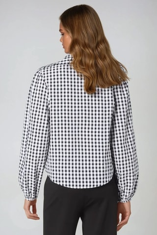 Blusa - Blanco y negro - Monki