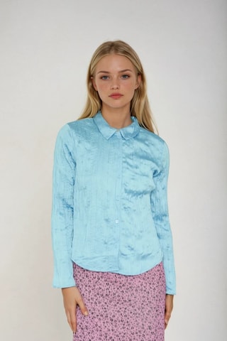 Blusa - Azul claro - Monki