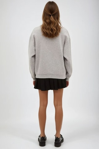 Sudadera - Gris - Monki
