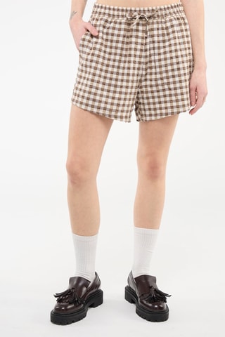 Short - Marrón y blanco - Weekday