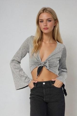 Bermudas vaqueras - Negro - Monki