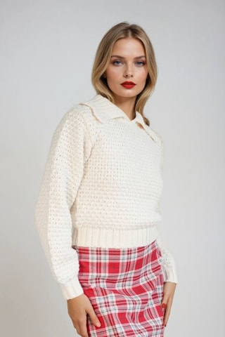 Falda recta - Rojo - Monki