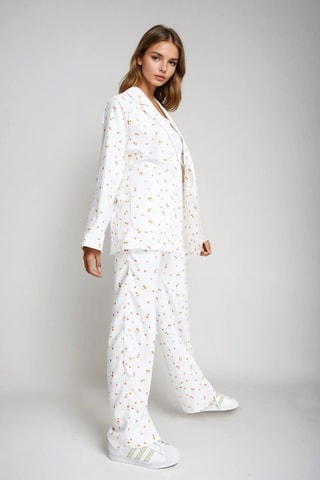 Blazer - Blanco - Monki