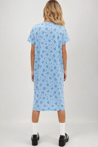 Vestido camiseta - Azul claro