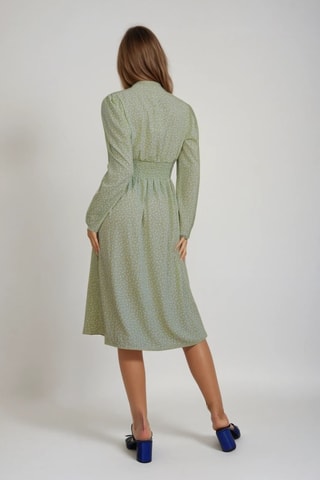 Vestido midi - Verde claro